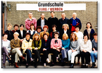 Lehrer, Kollegium der Grundschule in Werben, 2000